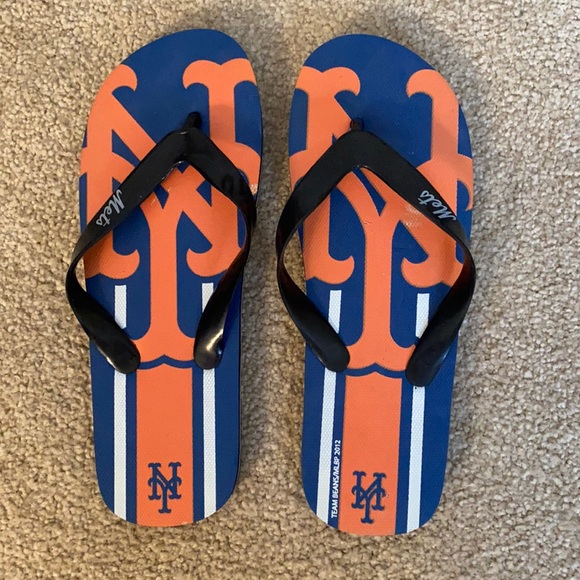 None Shoes - Mets Flip Flops